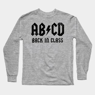 ABCD - Back In Class Long Sleeve T-Shirt